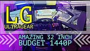 LG ULTRAGEAR 32" best budget gaming monitor for SimRacing?
