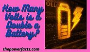 How Many Volts is a Double A Battery? (In Details) - The Power Facts