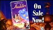 Aladdin vhs commercial 1993