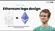 The Ethereum Logo Explained - Designed From Scratch Using Lines & Shapes