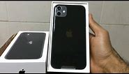 New Apple iPhone 11 (128GB) Black Unboxing