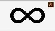 Learn How to Quickly Create an Infinity Symbol in Adobe Illustrator | Dansky