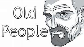 How to Draw Old People (Age Lines)