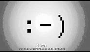 What does :-) face mean? How to type the emoticon Smiley Face