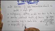 Transport layer | OSI model | CN | Computer Networks | Lec-22 | Bhanu Priya