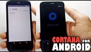 How to Download and Install OFFICIAL Cortana for Android - Cortana Quick Setup + Download on Android