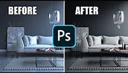 Postproduction Process of my 3d Visualizations | 3ds max + Photoshop