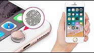 Touch id home button sticker for iphone7/7 plus/8 plus/8/6s/se ipadmini34