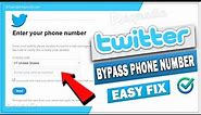 How To Bypass Twitter Phone Number Verification ✅ 2023