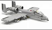 Lego A-10 Thunderbolt II | Warthog 1:35 Minifigure Scale