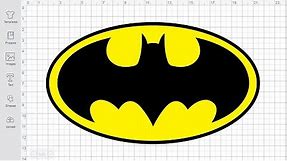 Batman Logo Svg Free Cut File for Cricut