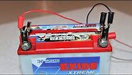 How to charge 12V Battery at home - EASY