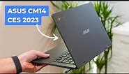 ASUS Chromebook CM14 Hands-On at CES 2023