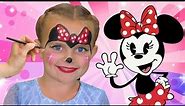 Minnie Mouse Face Paint | We Love Face Paint