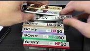013: Sony Blank Cassette Collection from 1986-87