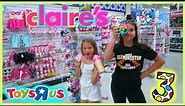 3 ITEMS SHOPPING CHALLENGE "TOYS R US / CLAIRE'S " SISTER FOREVER"