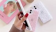 Cocomii Square iPhone 13 Case - Slim, Glossy, Opalescent Pearl, Glittering Shell, Anti-Scratch, Shockproof - Compatible with iPhone 13 (Pink)
