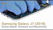 Samsung Galaxy J7 (2016) Screen Repair, Teardown and Reassemble - Fixez.com