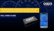 Setting up OBD2 Aus Bluetooth Scan Tool with Car Scanner ELM OBD2 with iOS Apple iPhone