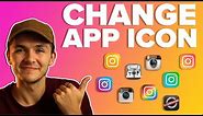 How to Change Instagram App Icon Logo - 10th Year Anniversary