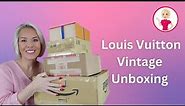 Louis Vuitton Vintage Unboxing!