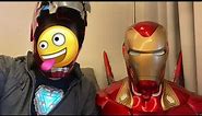 Iron man Mark 5 helmet with voice control function review from AutoKing.