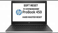 How To Master Reset Your Hp Probook 450 Laptop!!EASY WAYS!!