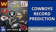 Dallas Cowboys 2021 Record Prediction And Schedule Breakdown