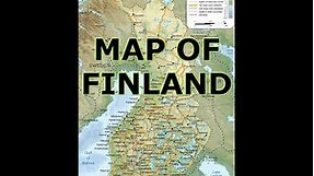 MAP OF FINLAND