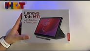 Lenovo Tablet M11 2024 model with Tab Pen + Folio Case Unboxing