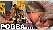Paul Pogba shares stunning family picture👪as he celebrates wife's birthday🎉🎊