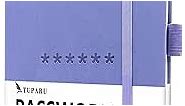 Password Book with Alphabetical Tabs – Hardcover Internet Address & Password Organizer – Password Keeper Notebook for Computer & Website – 5.2 x 7.6" (Lavender)