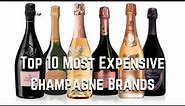 Top 10 Most Expensive Champagne Brands 🥂