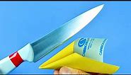 How to sharpen a dull knife like a sharp razor