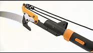 How to use the Fiskars® Power-Lever® Extendable Pole Saw & Pruner (7'–14')