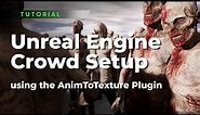 Unreal Engine 5 AnimToTexture Plugin, How to Use it to make Vertex Animation Textures for crowds