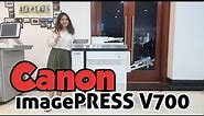 Review CANON ImagePRESS V700, Printer yang recommended banget !