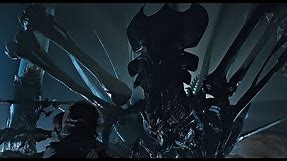 Aliens 1986: Xenomorph Queen Shootout Scene l Best Quality 4K