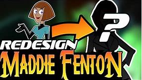 Let's Redesign MADDIE FENTON Danny Phantom Eidolon Redesigns