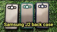 Samsung galaxy J2 smoke back cover | camera and display protection cover