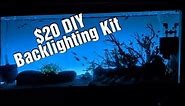 DIY Aquarium Backlighting - Aquarium Background Light Kit