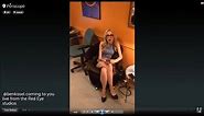 02-08-16 Kat Timpf on Periscope - Pre-Red Eye Green Room