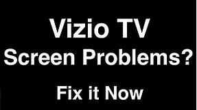 Vizio TV Screen Problems - Fix it Now