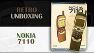 Nokia 7110 (1999) - Retro unboxing and review. (The first mobile web browser)