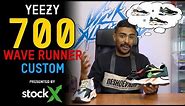First adidas Yeezy 700 Wave Runner Custom on YouTube by Vick Almighty