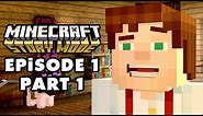 Minecraft: Story Mode - Episode 1: The Order of the Stone - Gameplay Walkthrough Part 1 (PC)