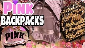 Victoria’s Secret Pink Backpacks 2018 | VS Pink Back to School Shopping