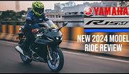 2024 Yamaha R15M New Black Color First Ride Review | No R15M Carbon Fiber Edition Yet!