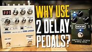 Ideas For Using Two Delay Pedals [Long & Short, Digi & Analog, Patterns, FX Loop & More]