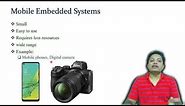 Classifications of Embedded System, Types of Embedded System, Embedded System